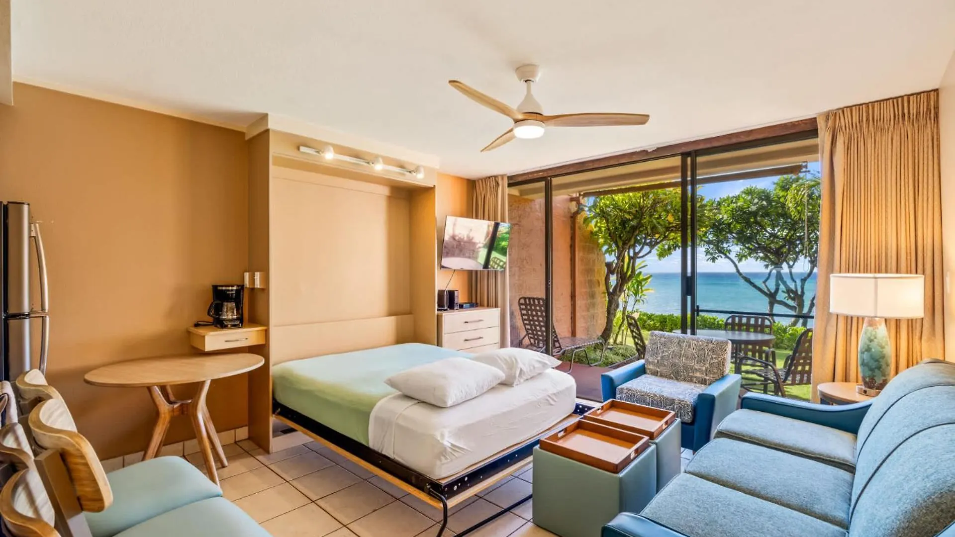 Tatil Evi Kuleana Club #404 Oceanfront -1 Bedroom 1 Bathroom - Gated Kahana